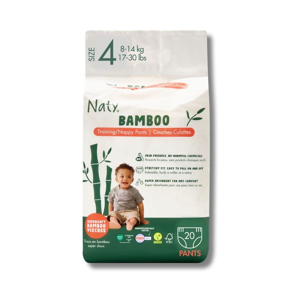 20 x Bamboo viscose nappy pants (Size4), , large, Eco by Naty